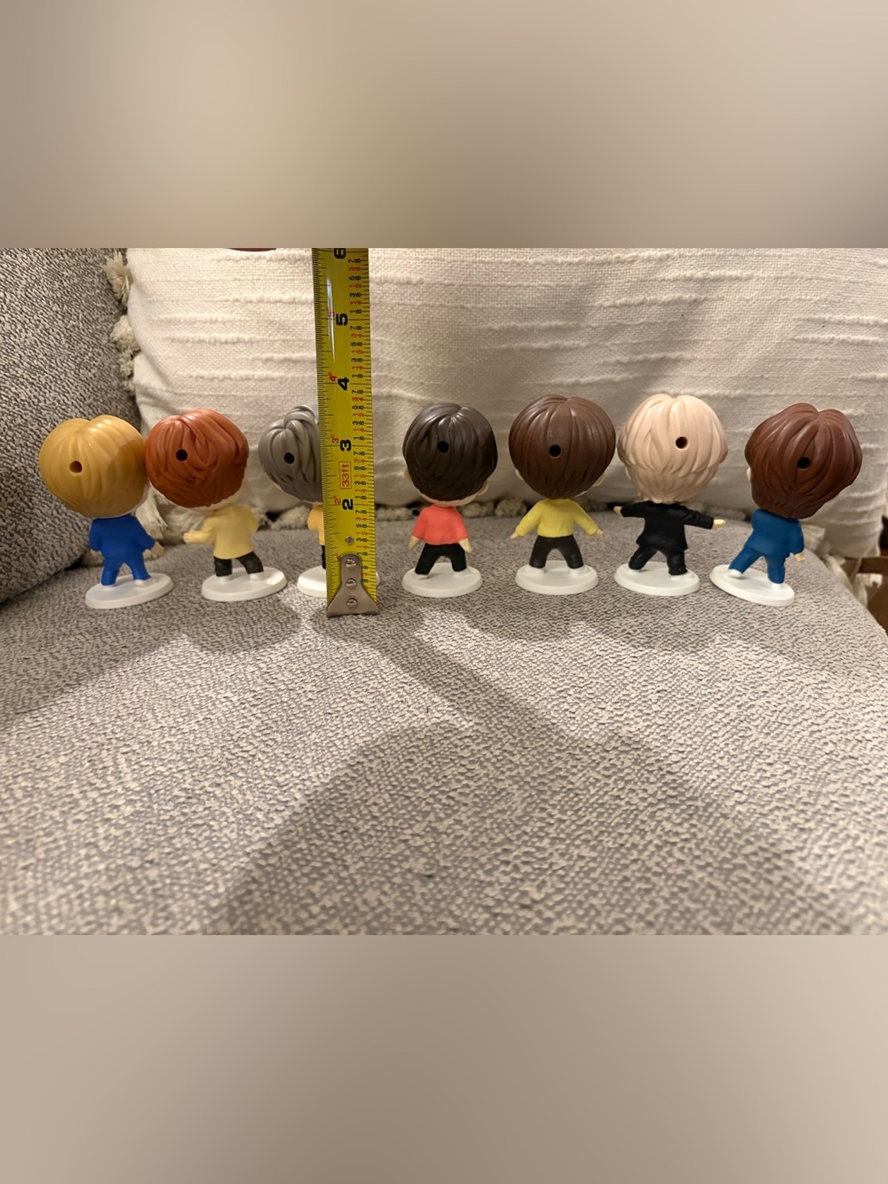 BTS x McDonalds Figurines FULL THROWBACK SET - Picture 5 of 5
